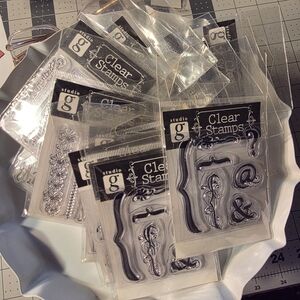 studio g* 15 Stamps - VINTAGE SET